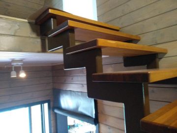 лестницы на металлокаркасе